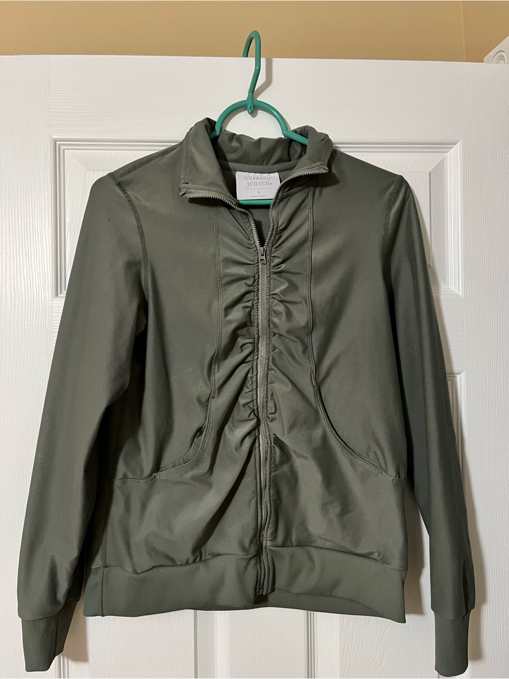 Berkley Jensen Ruffle-Front Sweatshirt